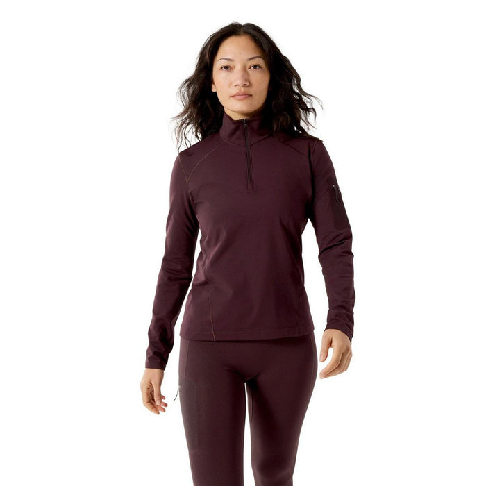 Women's Rho Long Sleeve Zip Neck Base Layer