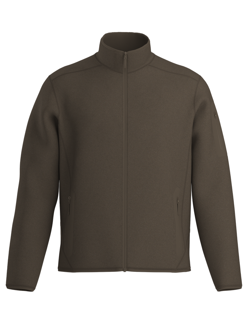 Men's Full Zip Covert Cardigan Sweater