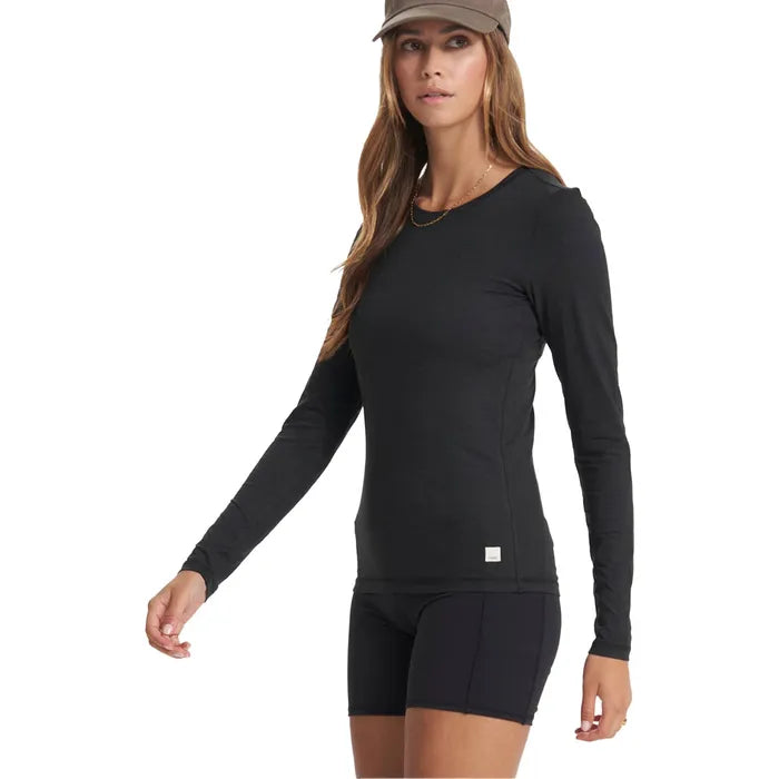 Women's Long Sleeve Lux Crew