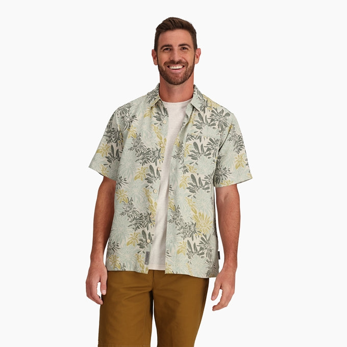 Men's Comino Leaf Short Sleeve Shirt