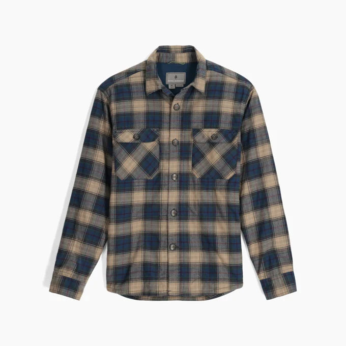 Men's Snowcap Lined Flannel Long Sleeve