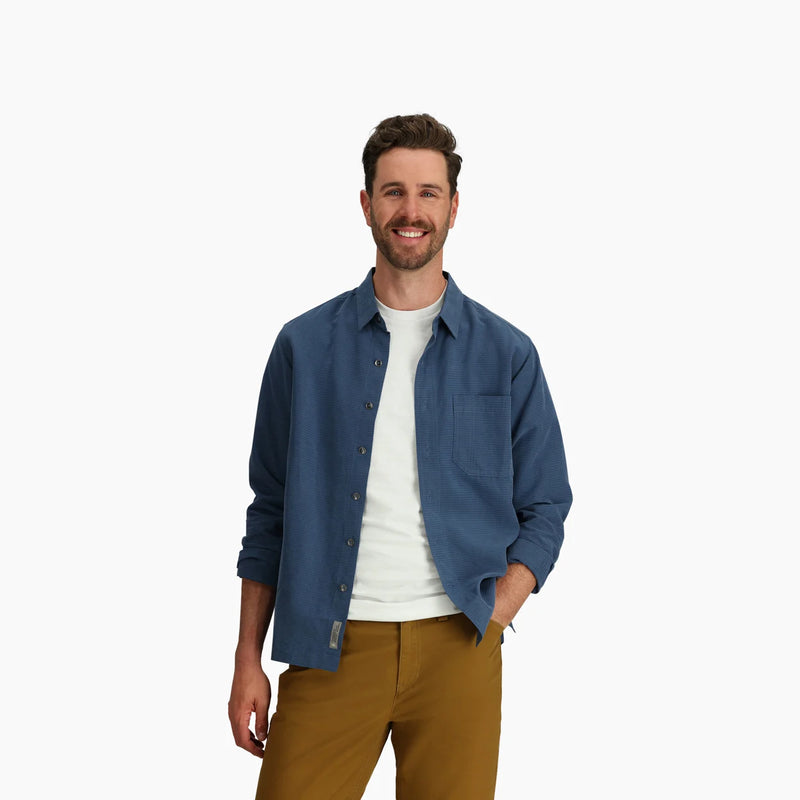 Men's  Desert Pucker Dry Long Sleeve Shirt