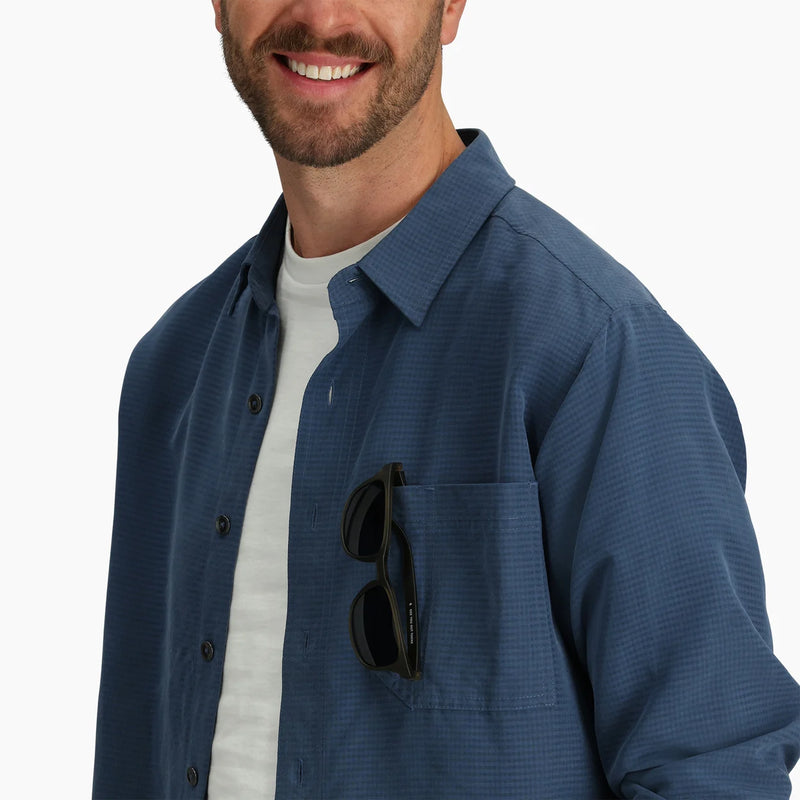 Men's  Desert Pucker Dry Long Sleeve Shirt
